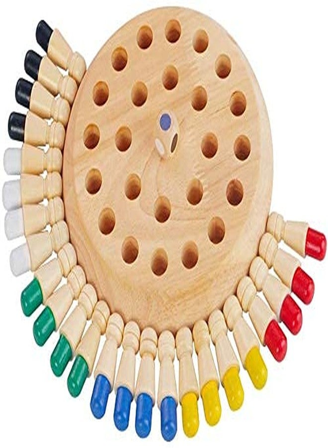 Mayatra's Wooden Memory Matchstick Chess Game, Multicolor Kids Intelligence Game I - Image 1